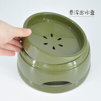 Sản phẩm mới Có sẵn cho thú cưng Bát miệng chống ướt Bát uống nước chống văng Miệng không ướt Tóc nổi Đài phun nước uống Bát tràn cho chó @ -20250214