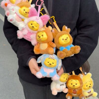 Sản phẩm mới Disney Winnie The Pooh Mặt dây chuyền sang trọng Vinyl dự tiệc nghịch ngợm đồ trang trí hộp mù hợp thời trang