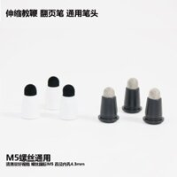 Sản phẩm mới Hàng có sẵn Phong cách điện dung Bút điểm có thể thu vào Laser Point Flip Pen Stylus Stylus M5 Vít Universal Refill20250305