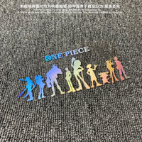 Sản phẩm mới kook One Piece Xe Miếng Dán Hoạt Hình Anime Xe Miếng Dán Khối Trầy Xước Trang Trí Xe Hơi Miếng Dán