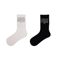 Sản phẩm mới Maison Margiela Thương hiệu thời trang Châu Âu và Mỹ Maison Thu Đông Silicone dập chữ cái Paris