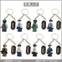 Sản phẩm mới phù hợp cho cảnh sát đồ chơi, khối xây dựng quân đội PTU, túi xách ngoại vi mô hình, móc khóa xe hơi, trang trí