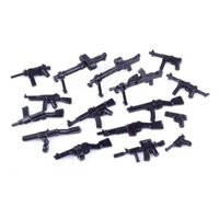 Sản phẩm mới phù hợp cho phụ kiện mô hình vũ khí quân đội WWII, súng MP40, vũ khí, lựu đạn, khối xây dựng hạt FAHQ