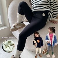 [Sản phẩm mới phù hợp] Quần legging lót lông cừu có độ đàn hồi cao dành cho bé gái Phiên bản Hàn Quốc Quần áo trẻ em Quần áo mùa đông Quần legging dày dặn ấm áp phù hợp cho trẻ em Quần legging co giãn Quần lót bé gái Quần âu thời trang trẻ em Quần áo trẻ