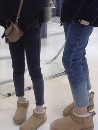 [Sản phẩm mới] Quần Jeans Slim-fit Xuân Thu Phong Cách Mới Quần Gradient Trẻ Em