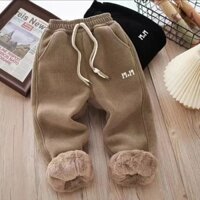 [Sản phẩm mới] Quần legging dày dặn mùa thu đông cho bé trai bé gái Quần âu thêu phù hợp (12 @