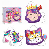 Sản phẩm mới * Trẻ em Handmade Sáng tạo Vải không dệt Túi nỉ DIY Chất liệu Túi giáo dục Cha mẹ-Con May nhạc Đồ chơi giáo dục sớm 3.17 QQ