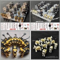 Sản phẩm mới tương thích đồ chơi cảnh sát đặc nhiệm chó cảnh sát Chó chăn Cừu cảnh sát người đàn ông với dây Chó Phụ kiện áo chống đạn Lắp ráp khối xây dựng đồ chơi IFZH