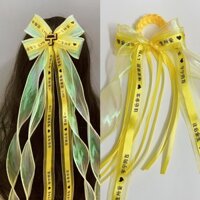 ✨Sản phẩm mới✨Liu Yuning Ruy Băng Hỗ Trợ Kẹp Tóc Băng Đô Ruy Băng Kẹp Tóc Với Ánh Sáng Buổi Hòa Nhạc Handmade Tùy Chỉnh Hàng Hóa Cùng Phong Cách✨Bộ sưu tập Quà tặng✨