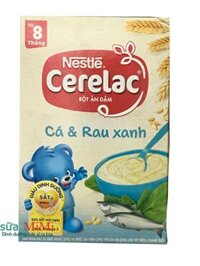 Sản phẩm: Nestlé Cerelac Cá và Rau Xanh