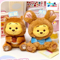 Sản phẩm nổi tiếng chính hãng Disney Winnie The Pooh Mặt dây chuyền sang trọng Vinyl dự tiệc nghịch ngợm đồ trang trí búp bê hộp mù 7AND