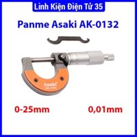 Sản phẩm Panme  Asaki AK-0132 0-25mm, cứng cáp, không gỉ, chính xác và nhanh chóng nhất