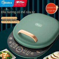 【sản phẩm sale】▲Midea điện nướng chảo gia dụng sưởi ấm hai mặt thông minh có thể tháo rời bánh pancake máy làm kếp 30X6