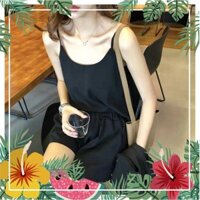 [Sản phẩm sẵn] SET VEST 3 MÓN GỒM ÁO 2 DÂY + ÁO KHOÁC VEST + QUẦN GIẢ VÁY - (Sp sẵn)