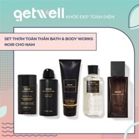 Sản Phẩm Tắm Dưỡng Xịt Thơm Toàn Thân Dành Cho Nam Bath & Body Works - NOIR