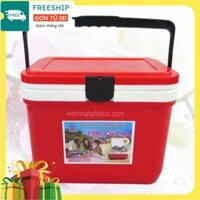 [sẵn] Phích đá vuông giữ nhiệt 16L Việt Nhật Mẫu Mới, Thùng đựng đá giữ nhiệt lạnh lên tới 24 tiếng, hàng loại1- 3916