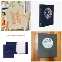Sẵn - Photo card binder Bts dalmajung hộp đựng card Hybe