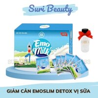 [SĂN QUÀ + CHÍNH HÃNG] BỘT GIẢM CÂN DETOX VỊ SỮA THƠM NGON GIẢM 2-5KG SAU 7 NGÀY