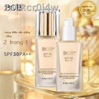 [SẴN-RẺ] ✻✥Chống nắng BOB kem nền dạng lỏng che khuyết điểm bb cream dưỡng ẩm kiểm soát dầu lâu trôi không dễ tẩy trang