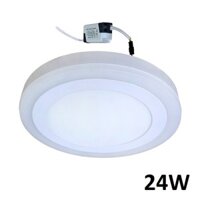 (SĂN SALE) ĐÈN LED ỐP NỔI TRÒN 24W - ÁNH SÁNG TRẮNG - TIẾT KIỆM ĐIỆN (GIÁ RẺ NHẤT)