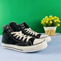 [SĂN SALE] Giày CV Đen Cao cổ - Giày Học Sinh Sinh Viên Hot Trend Sneaker Nam Nữ