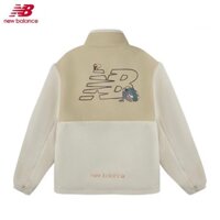[Sẵn sàng] 100% Authentic New Balance JHI Đồng thương hiệu nam và nữ Áo khoác len hai mặt mặc áo khoác Cotton dày