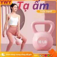 Sẵn sàng 5LB / 10LB / 15LB / 20LB Kettlebell Nâng tạ Tập thể dục tại nhà Tập thể dục Nâng tạ tạ tạ Thiết bị tập luyện nữ