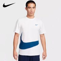 [Sẵn sàng] Áo thun nam Nike chính hãng 100% móc lớn LOGO chạy bộ tập thể thao nhanh khô thoáng khí tay ngắn