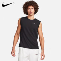 [Sẵn sàng] Áo thun nam Nike Nike Solar Chase Dri-FIT chính hãng 100% Áo thun nam không tay in hình khô nhanh
