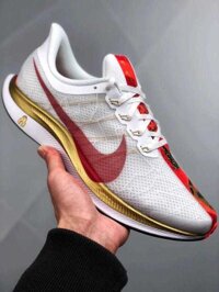 Sẵn Sàng Cổ Nike_Shoe Preorder ZOOM_PEGASUS 35 Turbo (Trắng/Đỏ/Vàng)