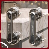 [Sẵn Sàng] Cốc Hút Tay Nắm Cửa Kính Hút Chân Không Tay Cầm Vệ Sinh Tủ Quần Áo Tay Cầm Phòng Tắm Cửa Trượt Tủ Lạnh Tay Nắm Tay Mạnh Mẽ