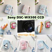 [Sẵn sàng] Dành cho Túi đựng máy ảnh Sony DSC-WX500 CCD Kích thước 10x16.2cm Hoạt hình đơn giản có túi chống nước Túi đựng máy ảnh