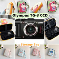 [Sẵn sàng] Dành cho túi đựng máy ảnh Olympus TG-3 CCD Kích thước 10x16.2cm Phim hoạt hình siêu mát có túi chống nước Túi đựng máy ảnh