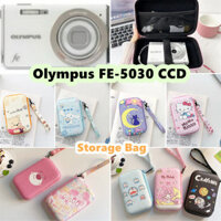 [Sẵn sàng] Dành cho túi đựng máy ảnh Olympus FE-5030 CCD Kích thước 10x16.2cm Phim hoạt hình sáng tạo có túi chống nước Túi đựng máy ảnh