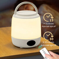 [Sẵn sàng] Đèn ngủ Led đầu giường Chiếu sáng cắm trại Đèn bàn sạc có thể điều chỉnh độ sáng Đèn chiếu sáng phòng ngủ Trang trí đọc sách Đèn bàn Led