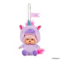 Sẵn sàng giao hàng / Monchhichi x 475 Shinako Limited Phong cách Harajuku SS Size Linh vật Móc khóa 2024 NHẬT BẢN MỚI