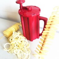 Sẵn sàng giao hàng 528-6 Máy thái khoai tây lốc xoáy phổ biến Hướng dẫn sử dụng Máy cắt khoai tây xoắn ốc xoáy Máy khoai tây Dụng cụ rau củ khoai tây