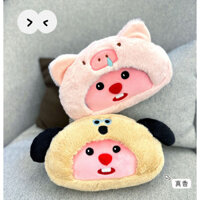 [Sẵn sàng] Hộp đựng bút chì vòng đeo chéo sang trọng phong cách mới Phim hoạt hình dễ thương Nhật Bản Túi đựng mỹ phẩm dung tích lớn Văn phòng phẩm Hộp đựng bút chì học sinh Quà tặng học sinh Little Beaver Merchan