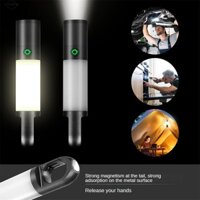 [sẵn sàng] Led Laser trắng với đèn bên Type-c Cắm trại đa chức năng có thể sạc lại bằng hợp kim nhôm Đèn pin phóng to thu nhỏ bằng kính thiên văn boboom