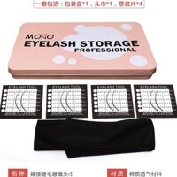 [Sẵn Sàng] Lông Mi Hộp Bảo Quản Cực Lớn Ghép Lông Mi Giả Bảo Quản Hộp Nam Châm Ghép Lông Mi Treo Khăn Trùm Đầu Từ Tính Làm Đẹp Lông Mi