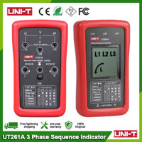 [Sẵn sàng] Máy kiểm tra trình tự pha UNI-T UT261A thiếu đèn báo xoay động cơ đồng hồ pha AC 40 700V 90 600V UT261B