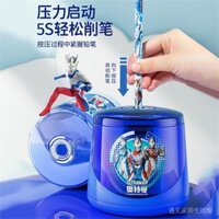 [Sẵn Sàng] Máy Mài Bút Chì Cơ Điện Tự Động Mẫu Giáo Bé Trai Quà Tặng Bút Hoạt Hình