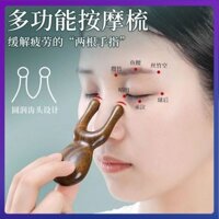 [Sẵn Sàng] Máy Mát Xa Mắt Ếch Gỗ Đàn Hương Bảo Vệ Mắt Giảm Mệt Mỏi Mắt Di Động Thiết Thực massage Mắt