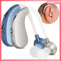 [Sẵn sàng] Máy trợ thính Máy trợ thính đeo tai Bộ khuếch đại âm thanh Tai nghe khuếch đại cho người già