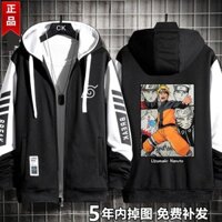 [Sẵn Sàng] Naruto Sasuke Itachi Naruto Cardigan Áo Thu Đông Thanh Niên Học Sinh Trung Học Có Mũ Trùm Đầu Áo Khoác Thu Đông Phong Cách Mới Áo Khoác Giáng Sinh