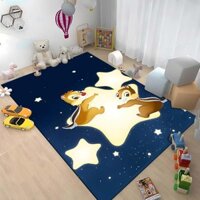[Sẵn Sàng] Thảm Chip Và Dale Phòng Ngủ Thảm Trải Sàn Phòng Khách Thảm Quà Tặng Trang Trí Sàn