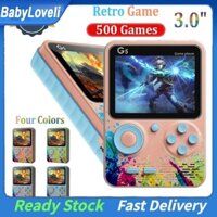 [Sẵn sàng] Trò chơi G5 500 trong 1 Màn hình 3 "Gameboy Brick Game Bảng điều khiển trò chơi cổ điển Super Mario 2 Play
