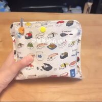 [Sẵn sàng] Túi nhỏ đựng đồ lặt vặt Nhật Bản Túi lưu trữ nhiều lớp Tài liệu Túi lót di động Kích thước nhỏ Túi tích hợp Túi sắp xếp nhỏ Túi quà tặng văn phòng ngoại vi trường học