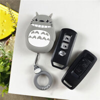 [Sẵn Sàng] Vỏ Chìa Khóa Ô Tô Cho Xe Máy HONDA Forza 350 Pcx160 Scoopyi SH Giorno AB Adv350 Silicone Hoạt Hình Dễ Thương Totoro