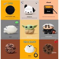 [Sẵn sàng] Vỏ silicon hoạt hình dễ thương tương thích cho vỏ bảo vệ tai nghe Huawei FreeBuds 5 / 5i